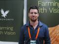 Agronomeye managing director Stu Adam, Sydney, at the Future Ag Expo in Melbourne. Picture by Barry Murphy 
