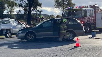 Traffic pressure after crash on busy Bendigo East road