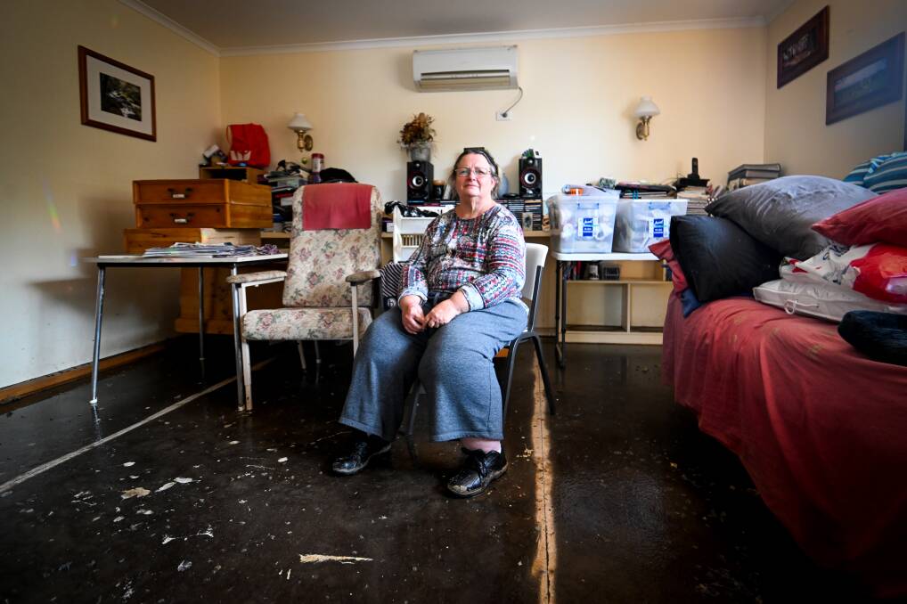 Rochester resident Leanne Picken has begun the cleanup. Picture by Darren Howe