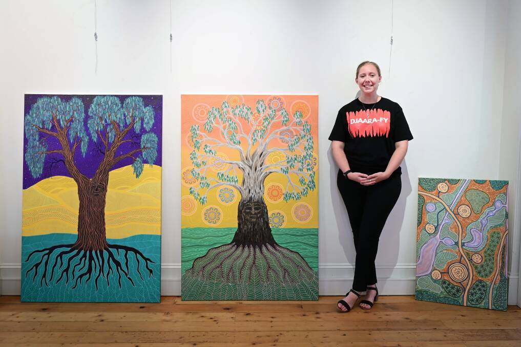 Dja Dja Wurrung Arts Festival Producer Sarah Lowe at Dudley House. Picture by Brendan McCarthy