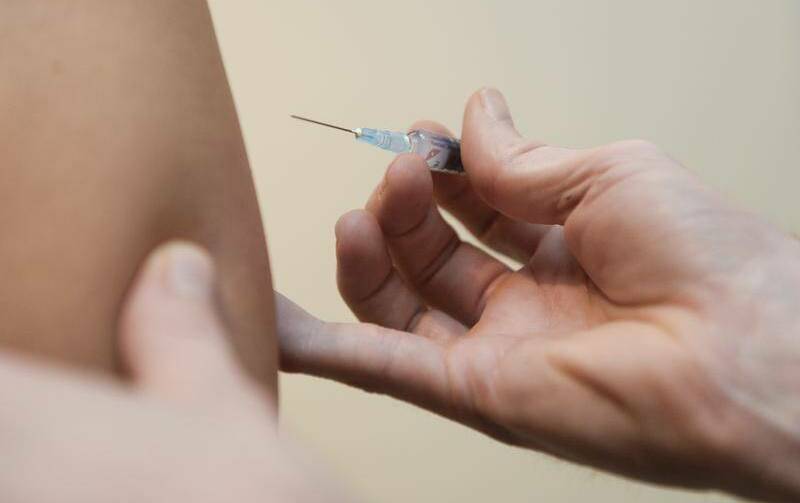 Residents are urged to book in for their flu vaccination now. File picture