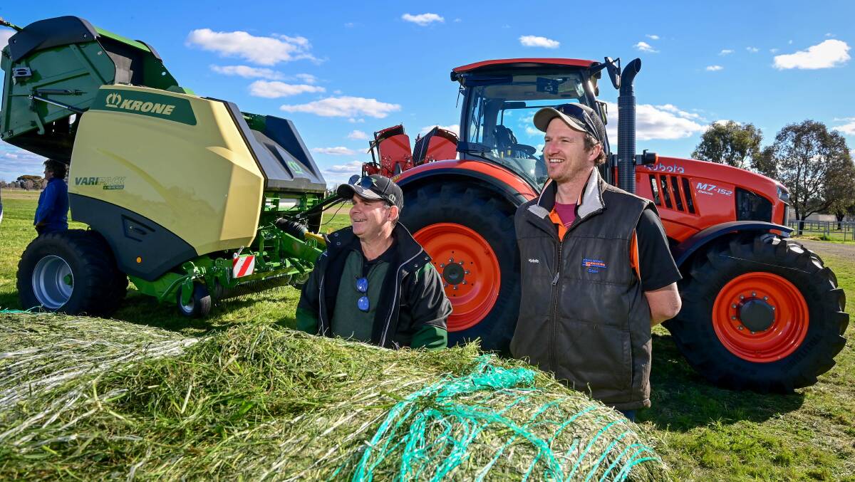 Three-day event in Elmore and Bendigo bringing hay and silage to the forefront.