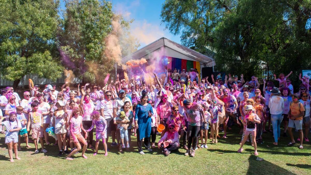 The 2024 Holi Festival at Golden Square Swimming Pool was the largest in regional Victoria.