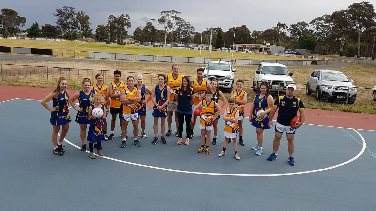 Upgrades to the netball court and other facilities at Deledio Reserve in Dunolly are one step closer after the awarding of the contract for the works. Picture supplied.
