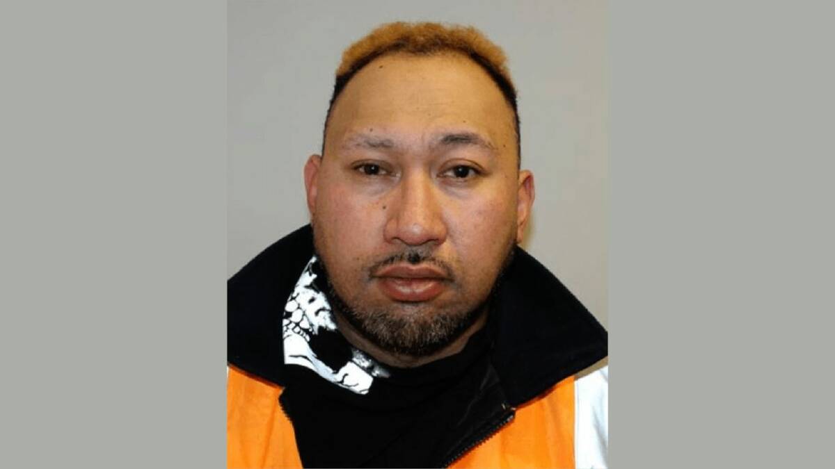 An image of Maayga Folasa released by police earlier this year when a warrant was out for his arrest on the charges he appeared in Bendigo Court on.