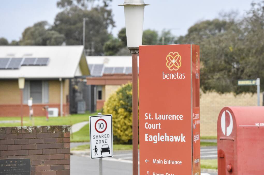 Benetas' Eaglehawk aged care facility, where the organisation has renovated units in an adjacent building to create worker accommodation. Picture by Darren Howe