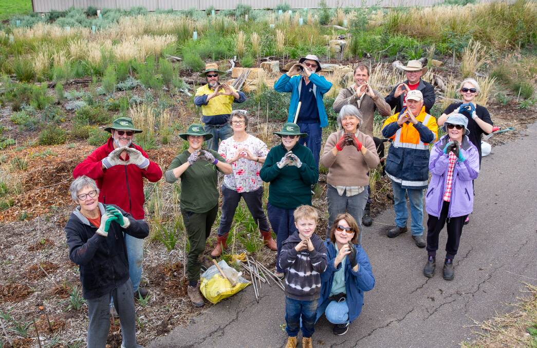 The Ironbark Gully Friends Landcare Group. Picture supplied