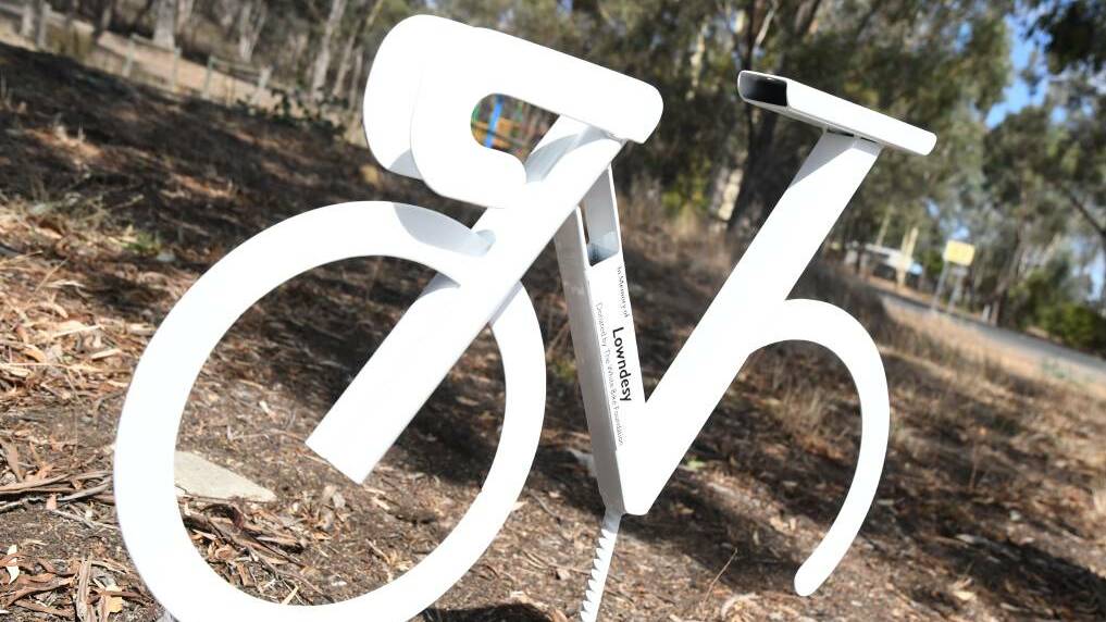 Memorial bike returned after 'senseless act of vandalism'