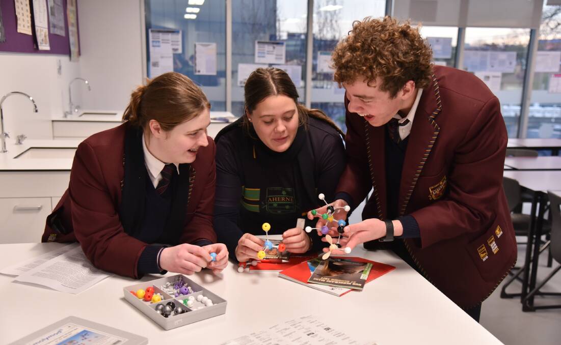 Students from junior levels to VCE had the chance to explore the world of science. 
