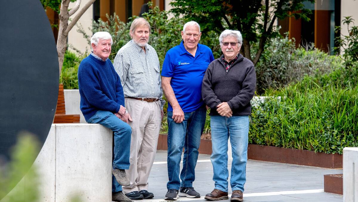 Some of the Bendigo legends speaking up about the most common cancer in Australia - prostate cancer. Picture supplied by 