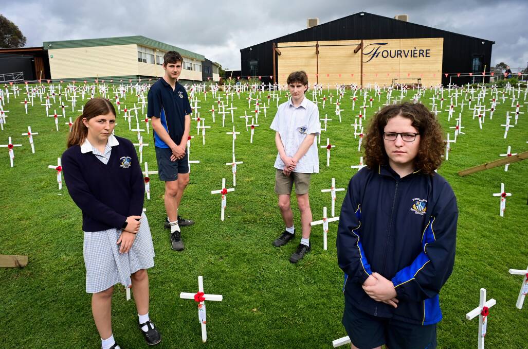 A young generation take on the role of remembering the fallen for Remembrance Day. 