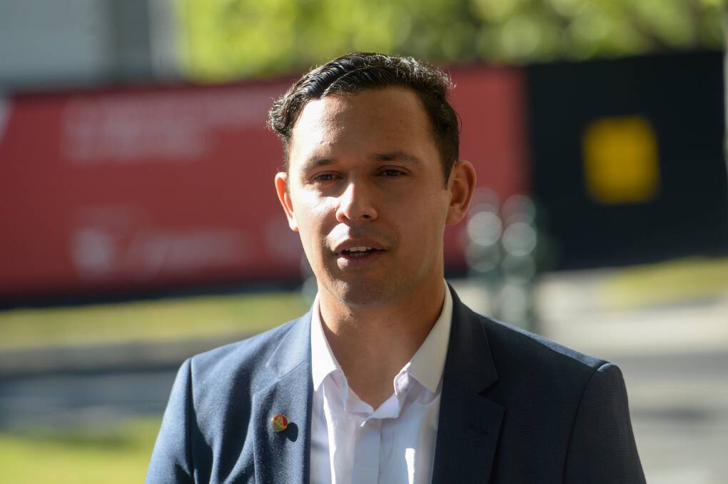 Greater Bendigo councillor Matt Evans said he would not contest the next council election and focus on his federal government campaign. Picture by Darren Howe