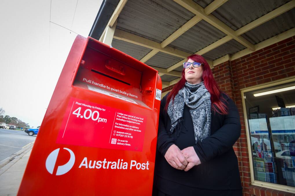 Huntly resident is hoping for a yes vote ahead of the suburb's third vote for a street-side mail delivery service. Pictuyre by Darren Howe