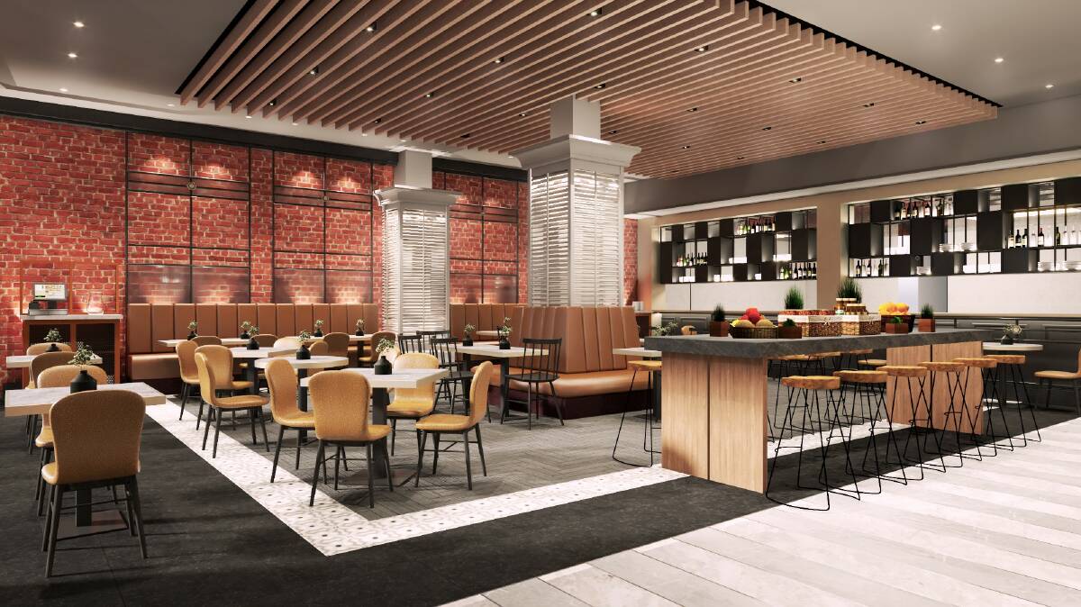 Renders of the interior of a planned hotel at 306 Hargreaves Street, Bendigo. Pictures supplied