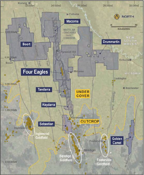Mining projects in northern Victoria. Image by Catalyst Metals
