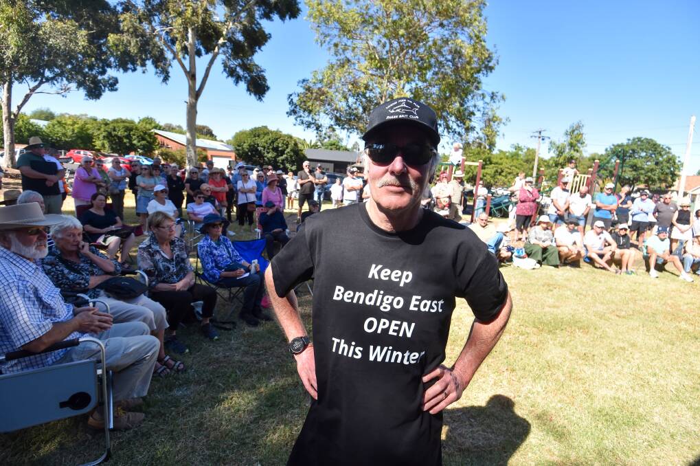 Supporters of Bendigo East Swimming Pool rallied hard this year to keep the facility open in winter. Picture by Darren Howe