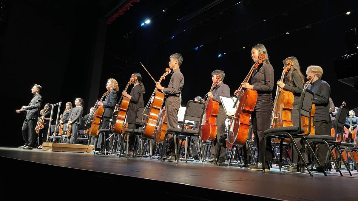 The Melbourne Youth Orchestra performed a rare regional concert at Ulumbarra Theatre on Sunday, June 30. Pictures by Jonathon Magrath