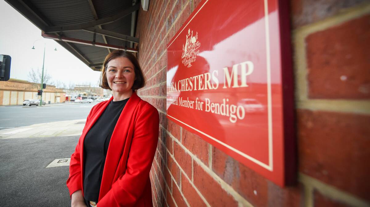 Bendigo MP Lisa Chesters says the federal government's new regional grants program is open, competitive and merit based. Picture by Darren Howe.