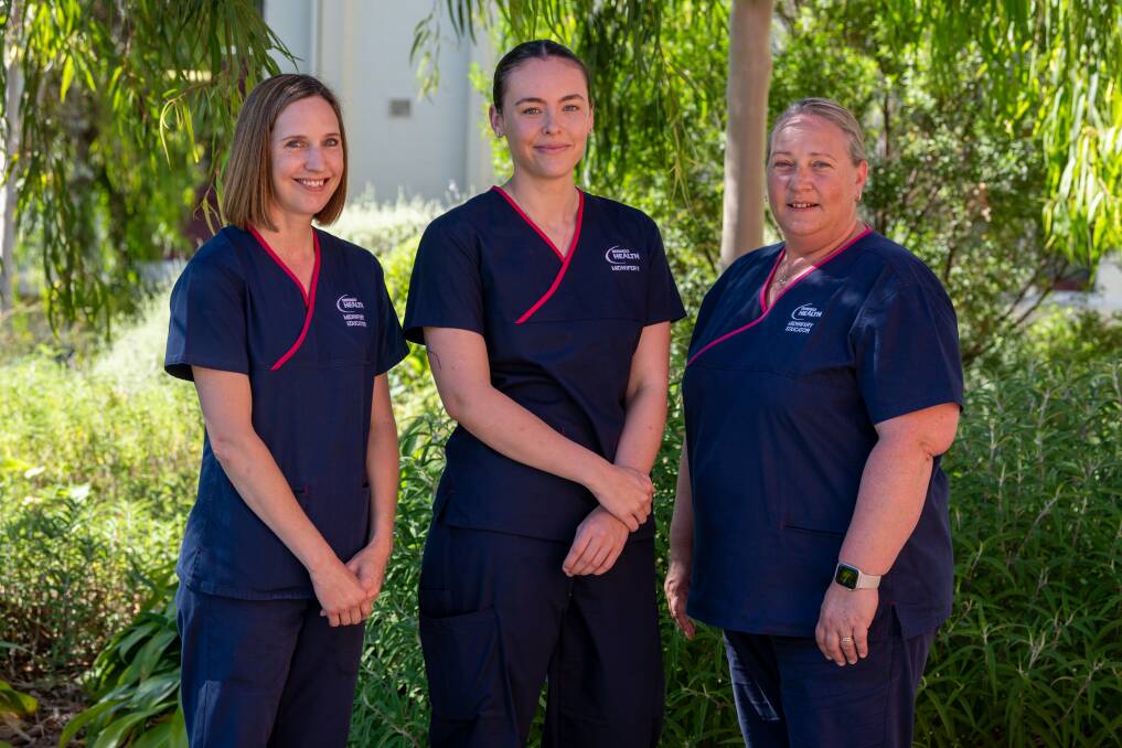 A new batch of graduate nurses have started at Bendigo Health. Pictures by Enzo Tomasiello