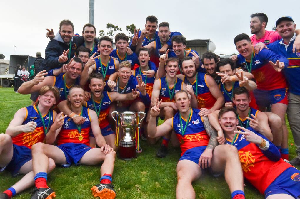 2023 LVFNL premiers Marong. Picture by Darren Howe 