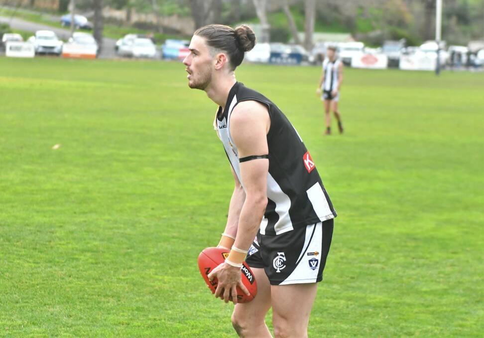 Hartley said he was excited to work with Magpies gun midfielder Bailey Henderson (pictured). 