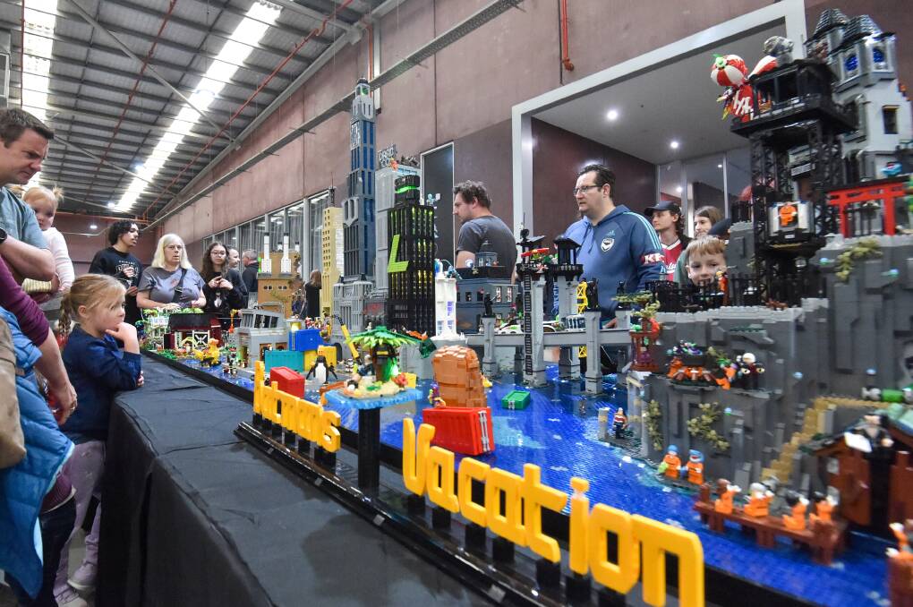 Bendigo is celebrating International Lego Day in the Mall on January 27 with an exhibition and building session. Picture from 2023 by Darren Howe.