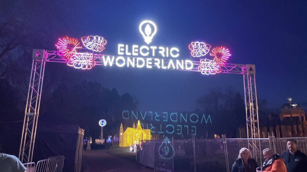 The Electric Wonderland is open from Jun2 28. Picture by Jonathon Magrath