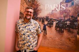 The Paris exhibition finishes on July 14. Picture by Darren Howe