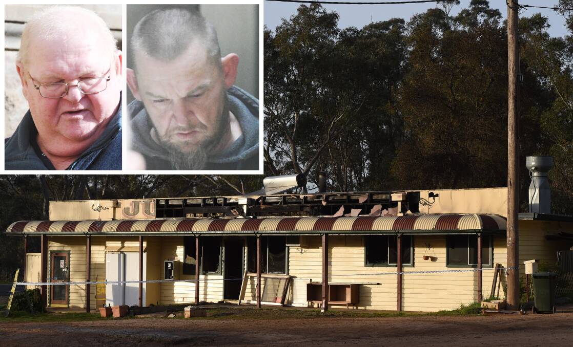Jozef and Remco Jansen were found guilty of arson for gain for a fire that destroyed the Junction Hotel in Ravenswood in 2014.