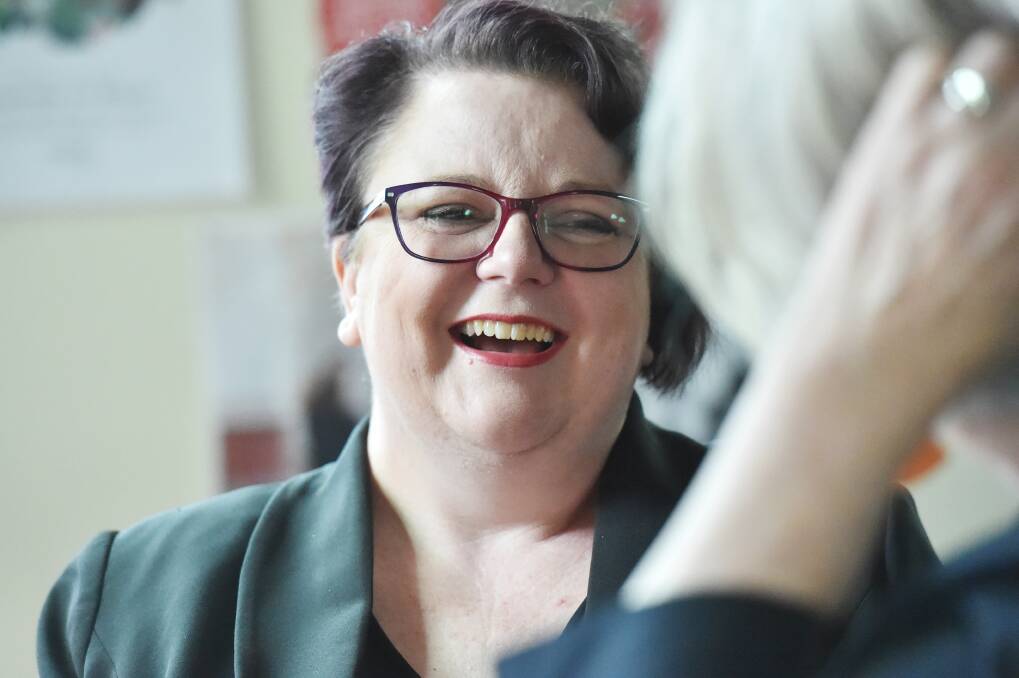 Trephina Marek at this year's Eat, Learn Share event. Picture: DARREN HOWE