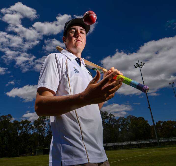 Sedgwick's Bailey Ilsley made a century and took five wickets in last weekend's win over Mandurang in division one of the Emu Valley Cricket Association. Picture by Darren Howe.