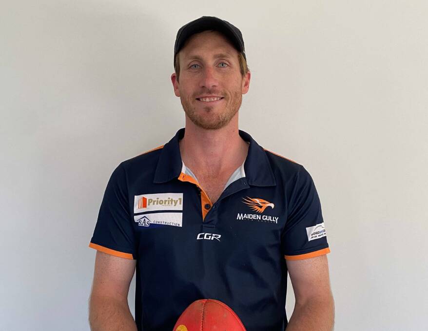 New Maiden Gully YCW senior coach Jay McDonald. McDonald joins the Eagles following three years at Huntly. Picture by Maiden Gully YCW FNC