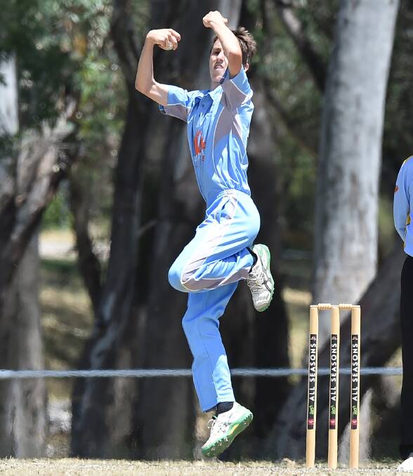 ON THE RISE: James Vlaeminck won the Suns' under-18 bowling award with 26 wickets, including a grand final hat-trick.