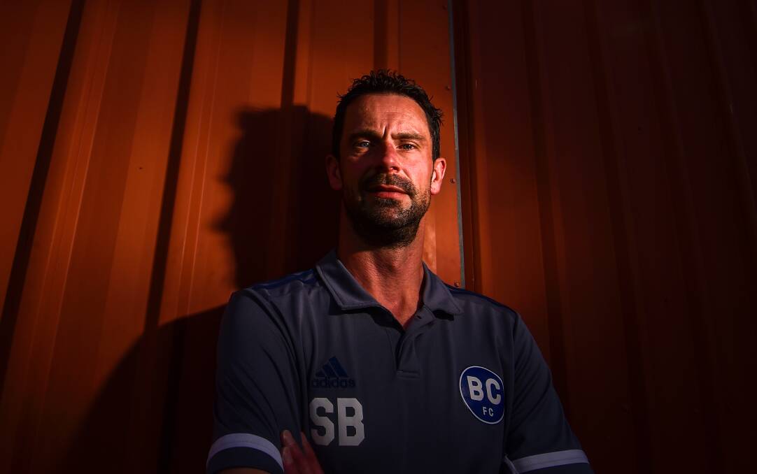 New Bendigo City FC senior coach Sean Boxshall. Bendigo City FC defeated Wyndham 2-1 on Saturday in the first round of the Dockerty Cup. Picture by Darren Howe