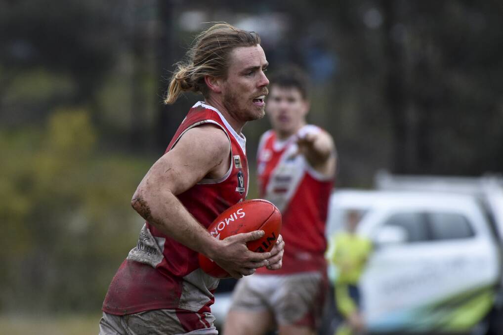 Midfielder Harry Donegan was Bridgewater's best player in Saturday's four-point win over Maiden Gully YCW at home in round two of the Loddon Valley league season.
