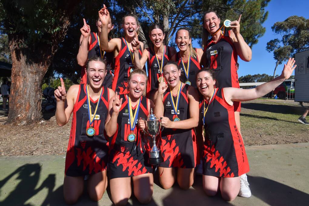 White Hills has been a long-time power in the HDFNL netball competition. Picture by Darren Howe