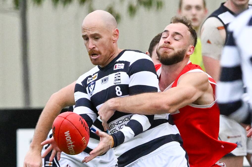 South Bendigo will be striving to beat Strathfieldsaye for the first time since 2012 when they meet at Tannery Lane in the BFNL on Saturday in a clash of 4th vs 5th. Picture by Darren Howe.