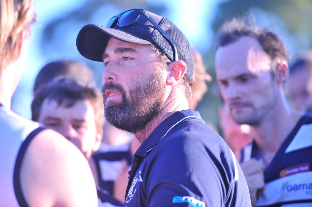 TOP CAT: Lockington-Bamawm United coach Kahl Oliver has his side sitting on top of the Heathcote District league ladder. Picture: ADAM BOURKE