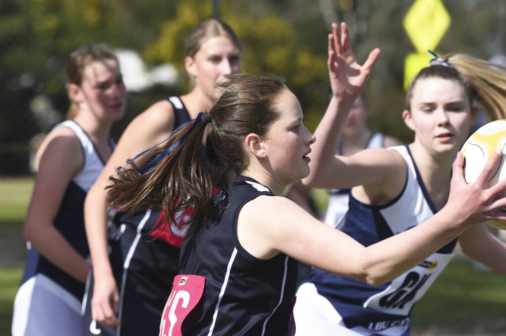 Three community bank companies are supporting the Heathcote District Football Netball League this year. Picture by Noni Hyett