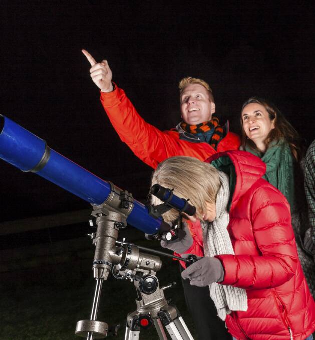 ASTRONOMY: Take in the sights of the solar system this Friday evening. 