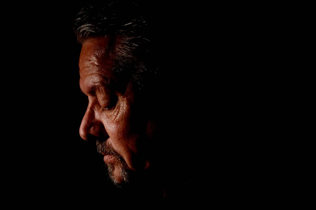 Rodney Carter is a Dja Dja Wurrung man hoping Ancestors' remains can one day return to Country. Picture: DARREN HOWE