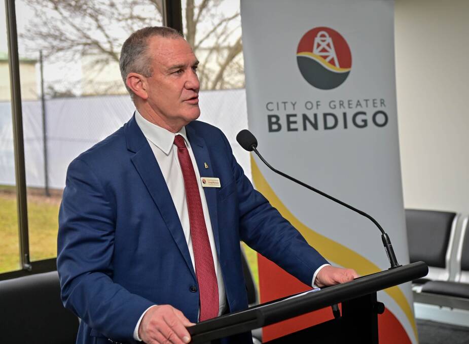 City of Greater Bendigo chief executive Craig Niemann. Picture by Brendan McCarthy