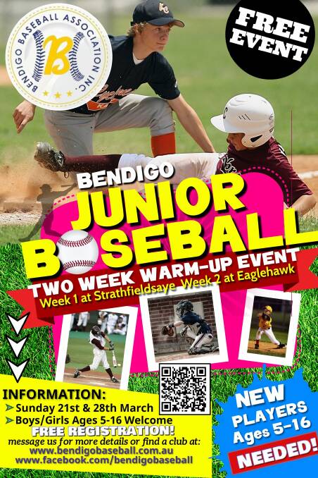 Big plans for Bendigo Baseball Association junior competition