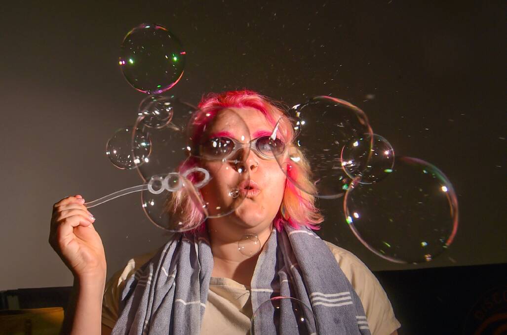 Science communicator Kendal Fairweather is ready to put on a summer show at the Discovery Centre this holidays. Picture by Darren Howe