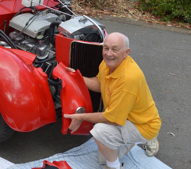 Larry O'Toole will be remembered for his passion for hot rods as well as his love for the community. Picture supplied