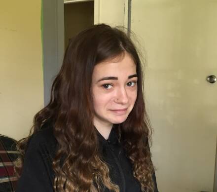 Missing girl Ebony Healey. Picture: SUPPLIED