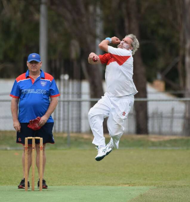 Richard Murphy will spearhead the Victorian Country 50+ men's bowling attack in this Sunday's Veterans Cricket Victoria B-grade grand final against Keilor at Harry Trott Oval.