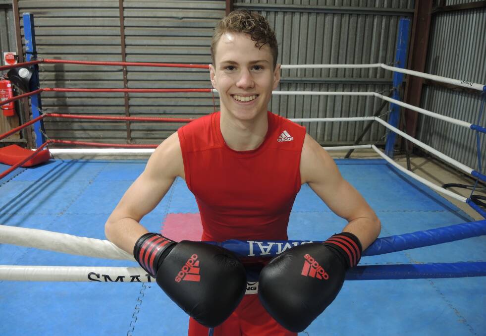 Tully Scanlon going for boxing gold at the Commonwealth Youth Games ...