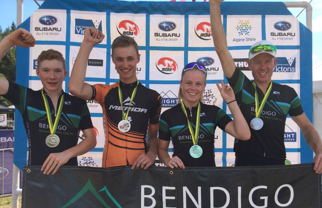 Silver medal for Bendigo mountain bikers | Bendigo Advertiser | Bendigo ...