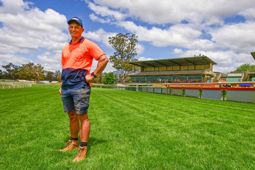 Bendigo Jockey Club racecourse manager Wayne Tucker is relishing his first cup day as team leader following a changing of the guard earlier this year. Picture by Brendan McCarthy